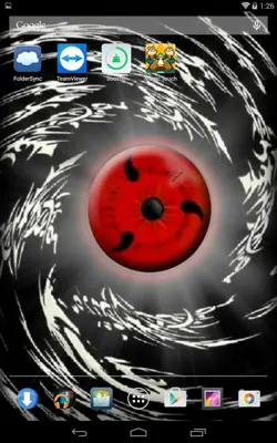 Sharingan Live Wallpaper android App screenshot 1